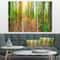 Designart - Dense Forest Panorama - Landscape Canvas Art Print